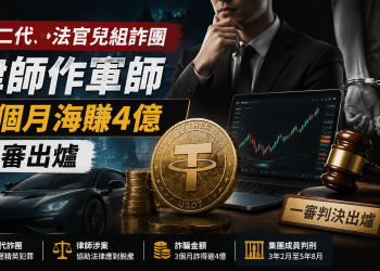 富二代、高學歷青年組虛擬貨幣詐團！3個月詐騙逾4億元，律師涉任軍師協助犯罪