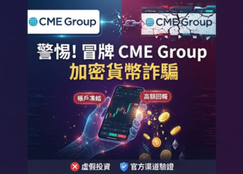 CME Group是詐騙嗎？ ✅ 是的，已確認為詐騙平台！⚠ 重要提醒： 根據 165 反詐騙專線 警告，CME Group已被通報為詐騙平台！投資者務必立即避開，否則可能血本無歸。