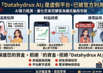 【全民防護】Datahydrux AI穩賺不賠是陷阱 無法提領如何討回⚠️如何在Datahydrux AI詐騙平臺討回血汗錢⚠️