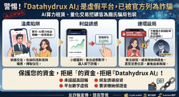 痛定思痛的覺醒:把「Datahydrux AI」平台的經歷寫出來,是為了不再有人受騙