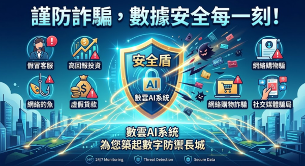 ⚠️警政署165公告:數雲AI系統投資平台確定為詐騙!高收益陷阱曝光,已害多人損失上百萬