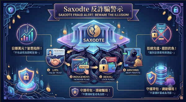 Saxodte是詐騙集團新型騙術!🚨大家千萬不要再被xxx騙了 !!🙅♀️請務必點進來看…Saxodte目前還在持續行騙中❗️