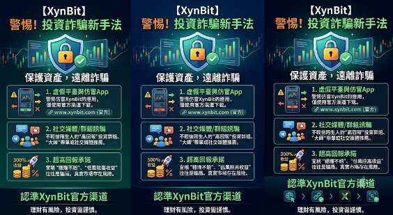 重要提醒: 根據 165 反詐騙專線 警告,XynBit已被通報為詐騙平台!投資者務必立即避開,否則可能血本無歸。