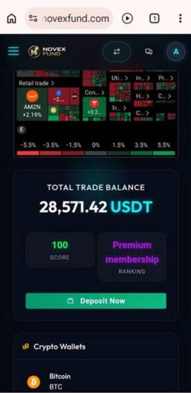 〖Novex Fund投資詐騙〗 警示只要穩賺不賠😨那就是詐騙❗️ Novex Fund已經被165多次通報為詐騙平台