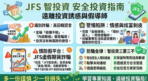 重要提醒#小心JFS智投資詐騙陷阱 無法出金 持續行騙中,JFS智投資詐騙讓投資人血本無歸!🈲JFS智投資安全嗎?被JFS智投資詐騙了怎麼辦?被JFS智投資詐騙的還能拿回來嗎?教你三步拿回被騙資金!