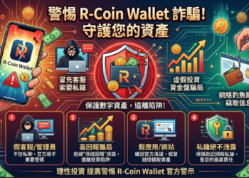 R-Coin Wallet是詐騙嗎❓ R-Coin Wallet是詐騙，R-Coin Wallet遭165多次通報為詐騙平台 投資者請立即避開❗️