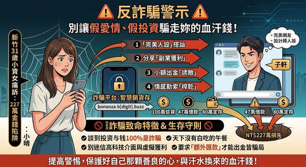 智慧銷貨存是假平臺已經通報!「智慧銷貨存詐騙」教你重要步驟拿回血汗錢!